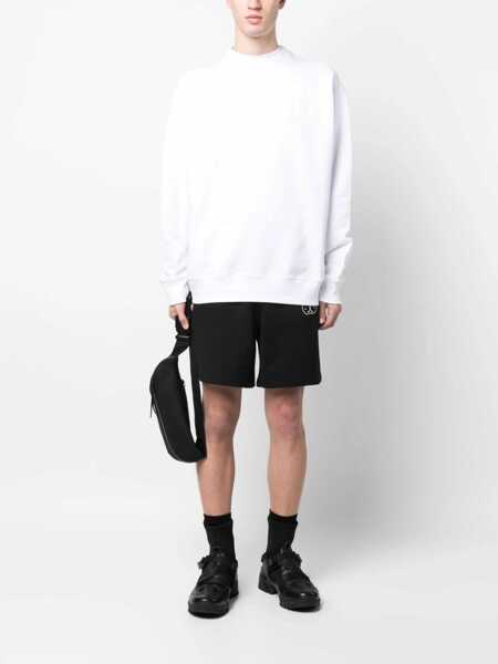 Bluze de trening Moschino Teddy Sweatshirt WHITE Barbati (BM 9928028) 2