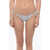 Karl Lagerfeld Tie-Side Bottom Bikini With Iconic Print White