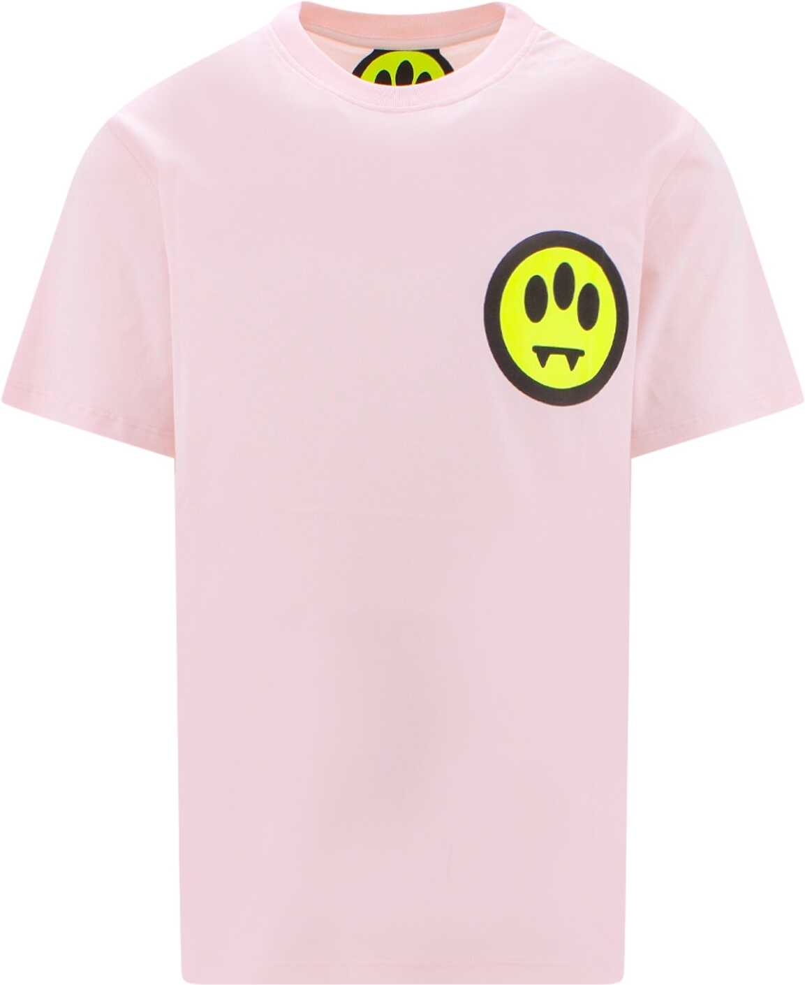 BARROW Cotton T-Shirt PINK