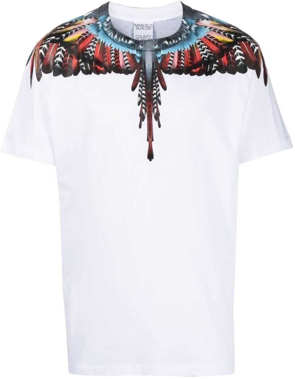 Marcelo Burlon Cotton T-Shirt WHITE