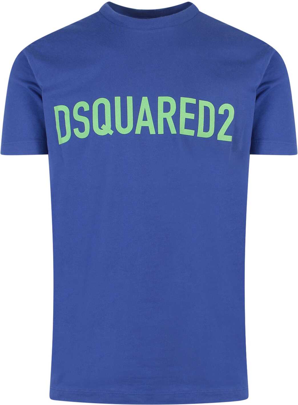 DSQUARED2 Cotton T-Shirt BLUE