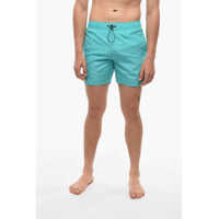 Sorturi de baie Rue St-Guillame Solid Color Swim Shorts With 3 Pockets Barbati