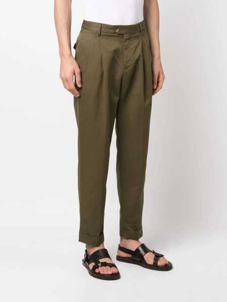 Pantaloni casual PT TORINO PT Torino Trouser COZSCLZB0REW.BP65 0445 MILITARY Military Barbati (BM 9938822) 3