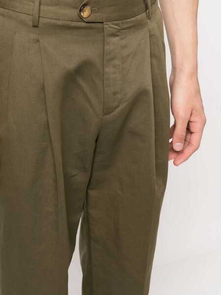 Pantaloni casual PT TORINO PT Torino Trouser COZSCLZB0REW.BP65 0445 MILITARY Military Barbati (BM 9938822) 5