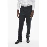 Pantaloni eleganti Virgin Wool Mantua Pants With Pleat Barbati