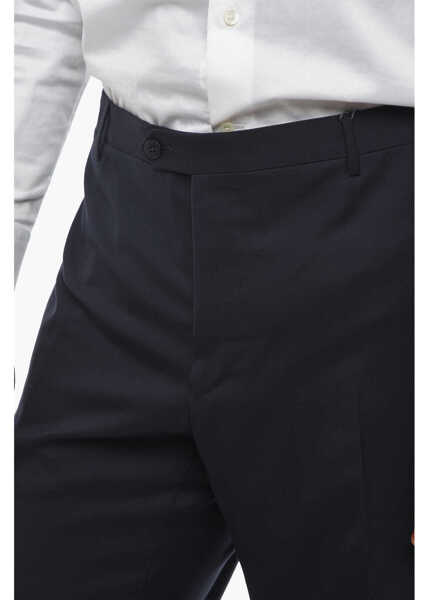 Pantaloni eleganti CORNELIANI Mid Rise Leader Pants Blue Barbati (BM 9940220) 2