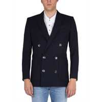 Sacouri Double-Breasted Blazer Barbati