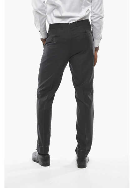 Pantaloni eleganti CORNELIANI Four Pocket Leader Pants Gray Barbati (BM 9940640) 2