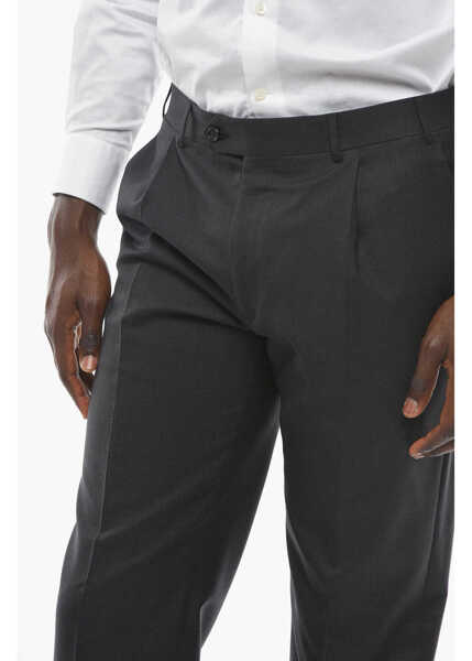 Pantaloni eleganti CORNELIANI Four Pocket Leader Pants Gray Barbati (BM 9940640) 3