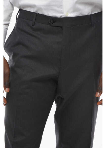 Pantaloni eleganti CORNELIANI Four Pocket Academy Pants Gray Barbati (BM 9940649) 2