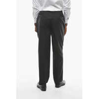 Pantaloni eleganti pentru Barbati pagina 2 - Pantaloni eleganti CORNELIANI Virgin Wool Mantua Pants Gray Barbati (BM 9940652) - B-mall.ro