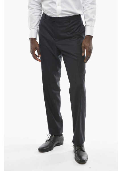 Pantaloni eleganti CORNELIANI Four Pocket Academy Pants Blue Barbati (BM 9940661) 1