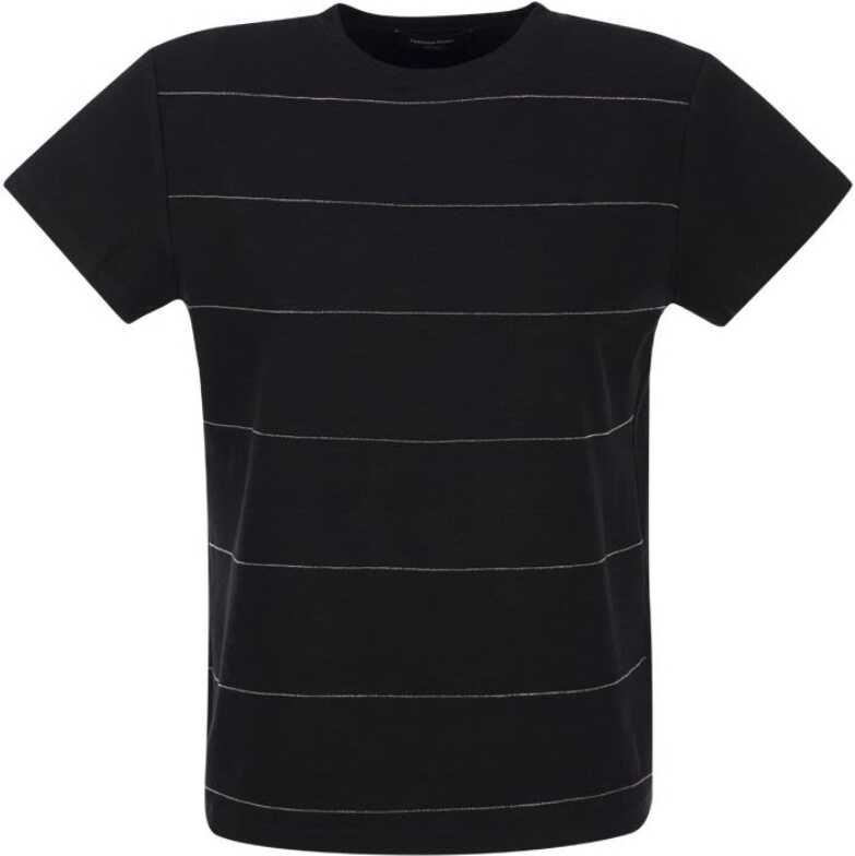 Fabiana Filippi Cotton T-Shirt BLACK