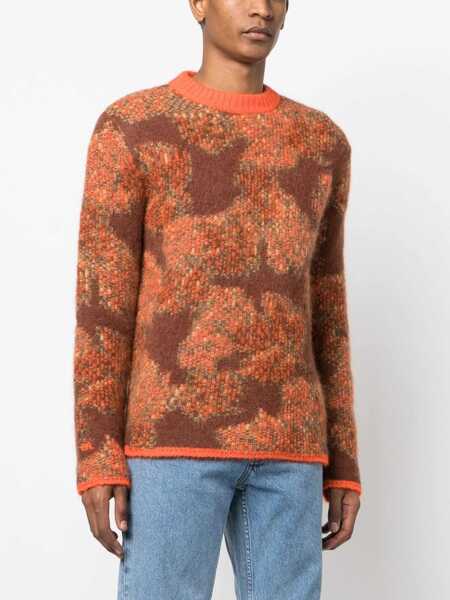 Pulovere ERL Choker ORANGE Barbati (BM 9942203) 3