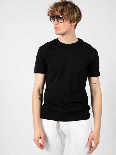 Tricouri Les Hommes LF224100 Czarny Femei (BM 9943442) 3