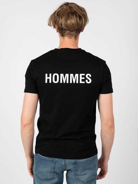 Tricouri Les Hommes LF224301 Czarny Femei (BM 9943451) 4