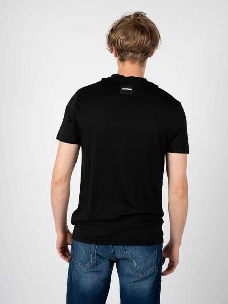 Tricouri Les Hommes LS234335 Czarny Femei (BM 9943463) 4