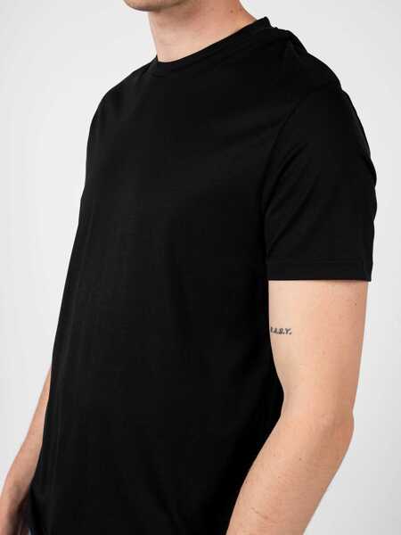 Tricouri Les Hommes LS234335 Czarny Femei (BM 9943463) 6