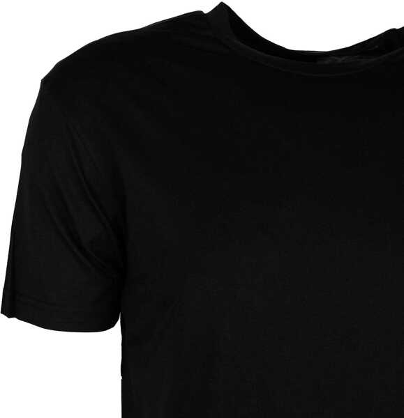 Tricouri Les Hommes LS234335 Czarny Femei (BM 9943463) 7
