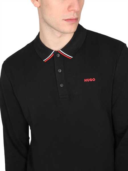 Tricouri Polo Hugo Boss Polo With Logo BLACK Barbati (BM 9943580) 4