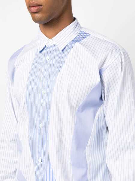 Camasi casual Comme des Garons Cotton Shirt AZURE Barbati (BM 9943649) 5