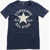 Converse All Star Chuck Taylor Maxi Logo Printed Crew-Neck T-Shirt Blue