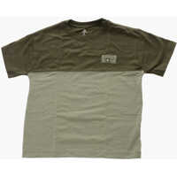 Tricouri All Star Two-Tone Relaxed Crew-Neck T-Shirt With Embossed Lo Baieti