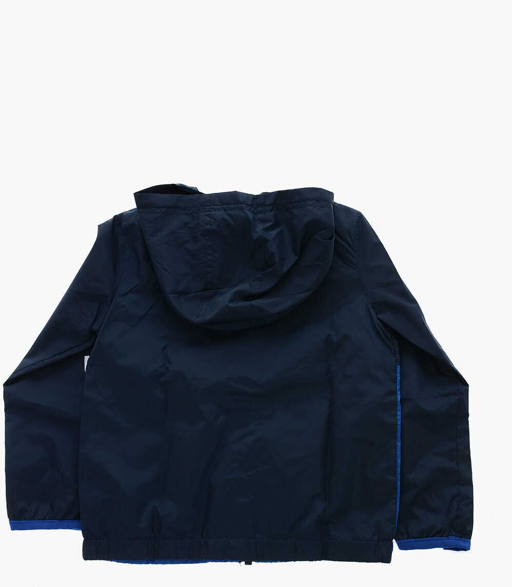 Jachete Nike Two-Tone Hooded Windbreaker Jacket Blue Baieti (BM 9944207) 3