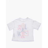 Tricouri Nike pentru Baieti pagina 5 - Tricouri Nike Crew-Neck T-Shirt With Logo Maxi White Baieti (BM 9944420) - B-mall.ro