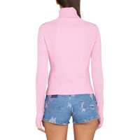 Pulovere casual Jersey With Butterfly Embroidery Femei