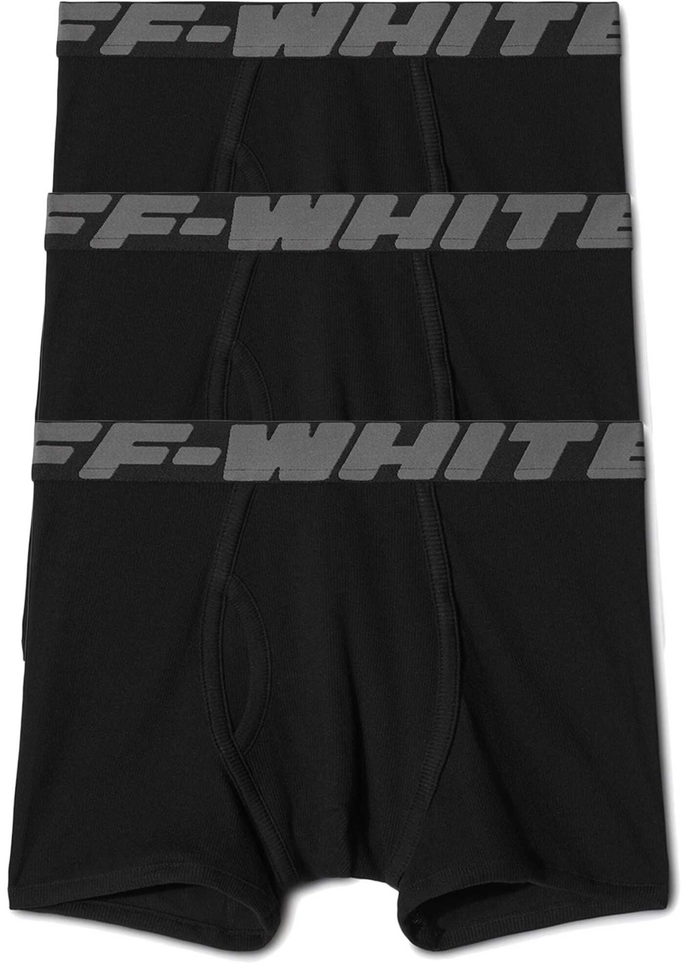 Off-White Pack Of Three Boxers GREY