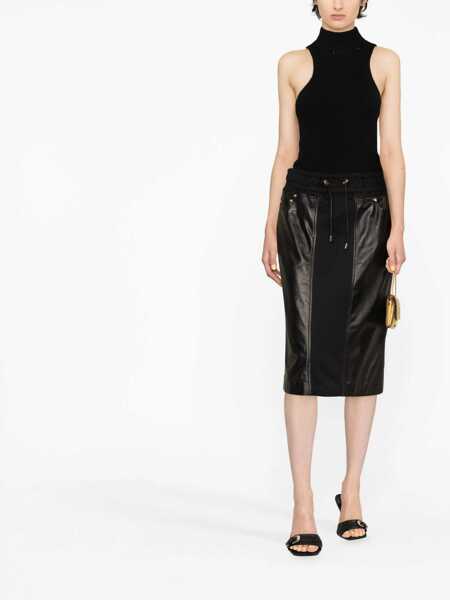 Fuste casual Tom Ford Silk Blend Skirt BLACK Femei (BM 9946694) 2