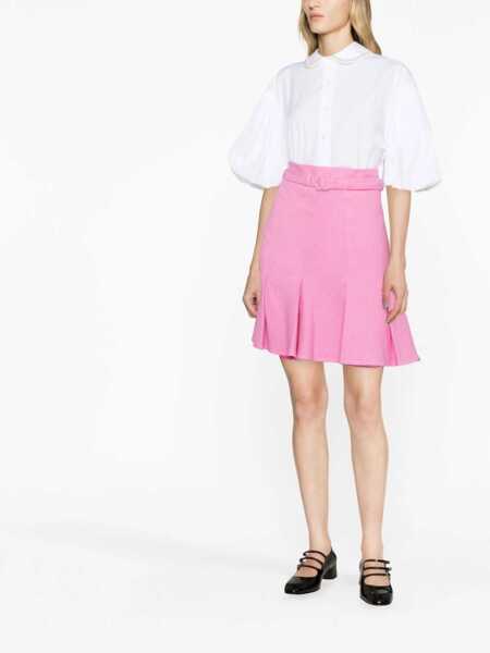 Fuste casual Patou Pleated Skirt PINK Femei (BM 9948296) 2