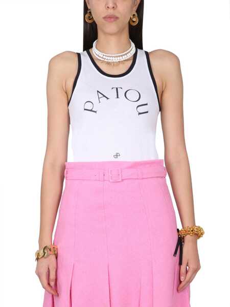 Bluze Patou Tank Top With Logo WHITE Femei (BM 9948332) 1
