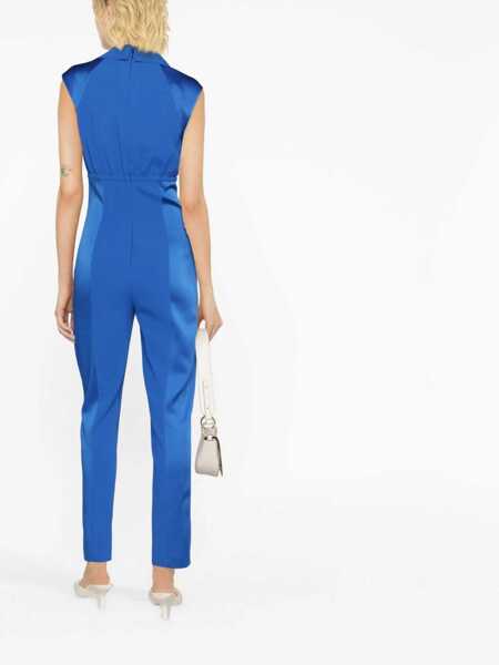 Salopete LOVE Moschino Sport Chic Jumpsuit BLUE Femei (BM 9948359) 4