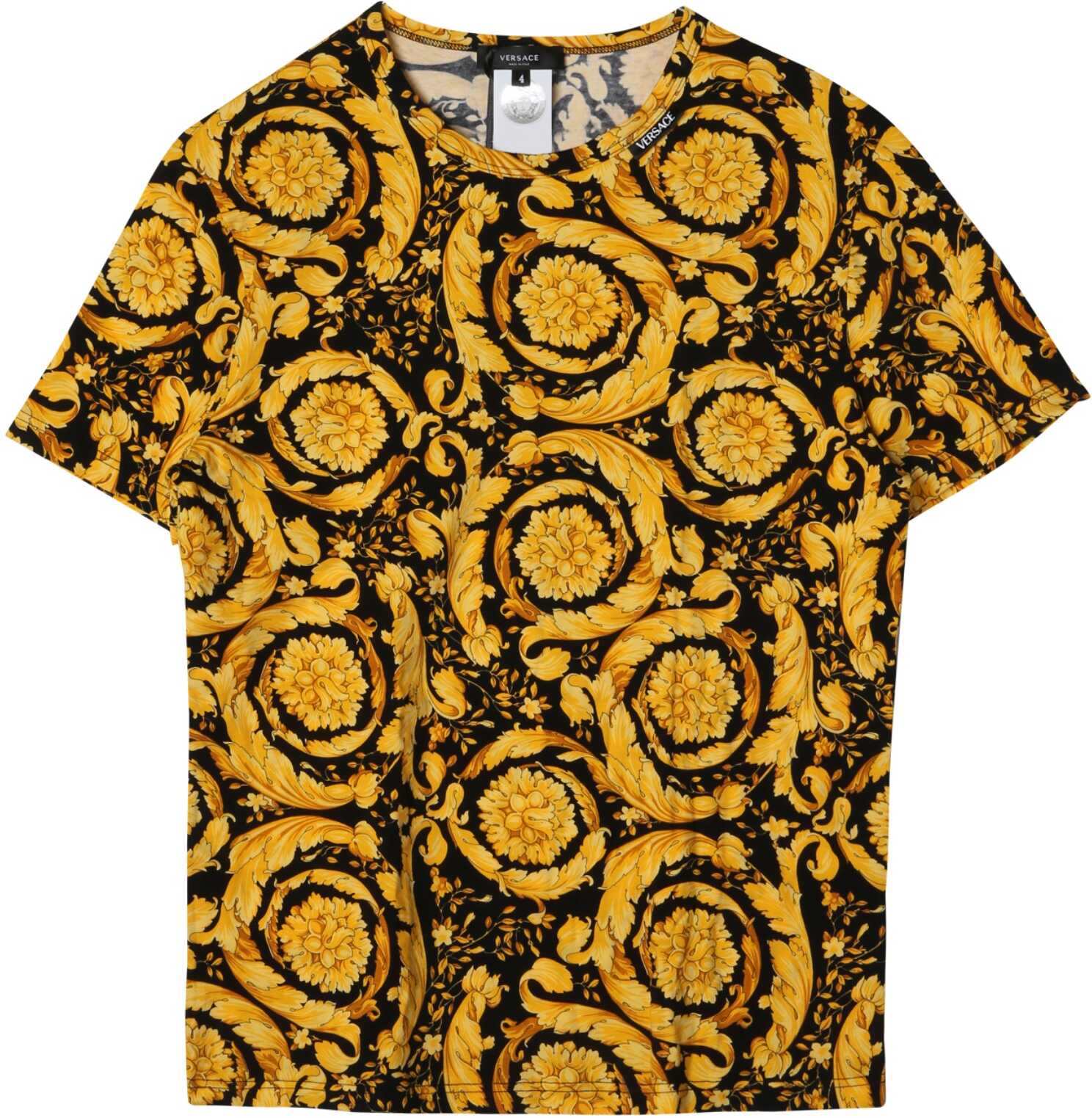Versace Baroque Print T-Shirt MULTICOLOUR