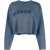Maison Margiela Cropped Sweatshirt BLUE