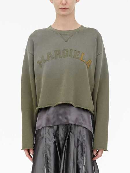 Hanorace Maison Margiela Vintage Sweatshirt MILITARY GREEN Femei (BM 9948485) 2