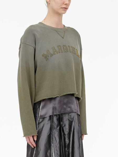 Hanorace Maison Margiela Vintage Sweatshirt MILITARY GREEN Femei (BM 9948485) 3