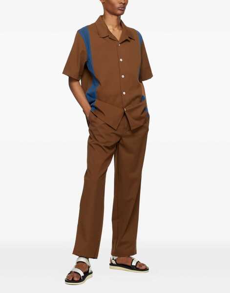 Pantaloni casual Howlin Button Down Pants BROWN Barbati (BM 9950267) 2