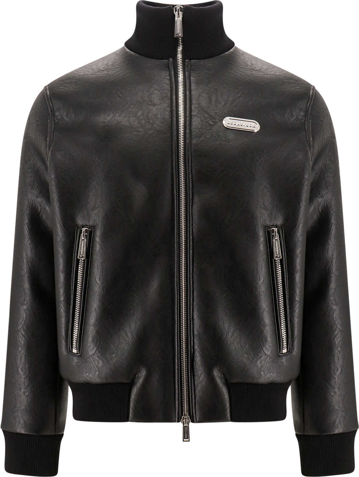 DSQUARED2 Foux Shearling Bomber Black
