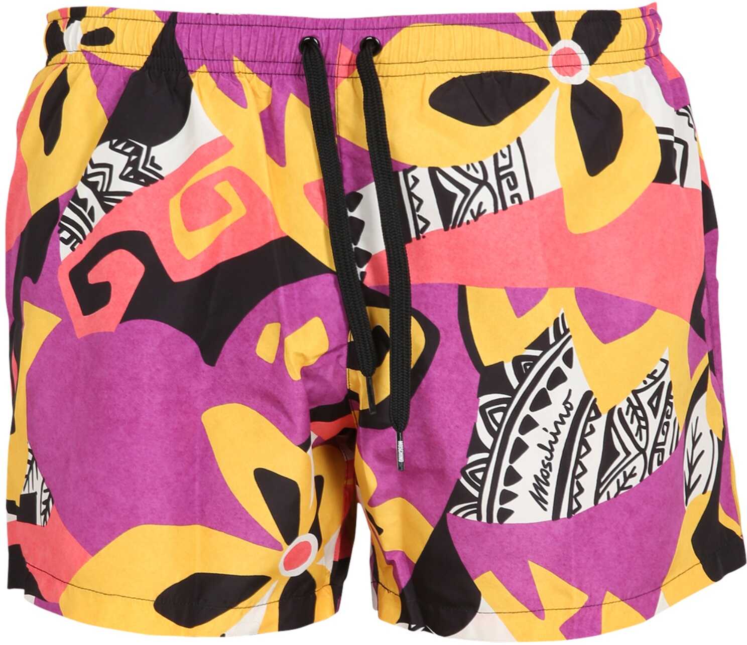 Moschino Psychedelic Print Swimsuit MULTICOLOUR