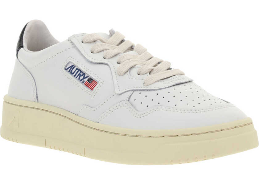 Sneakers AUTRY Sneakers LEATHER/LEATHER WHITE/BLACK Femei (BM 9953228) 2