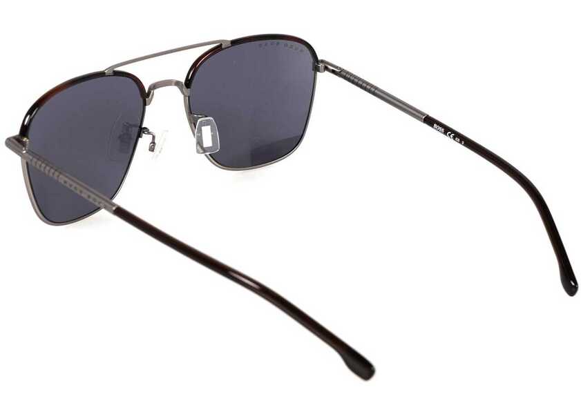 Ochelari de soare Hugo Boss 1106/F/S BOSS Szary Barbati (BM 9953384) 4
