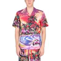 Camasi casual Hawaii Print Shirt Barbati