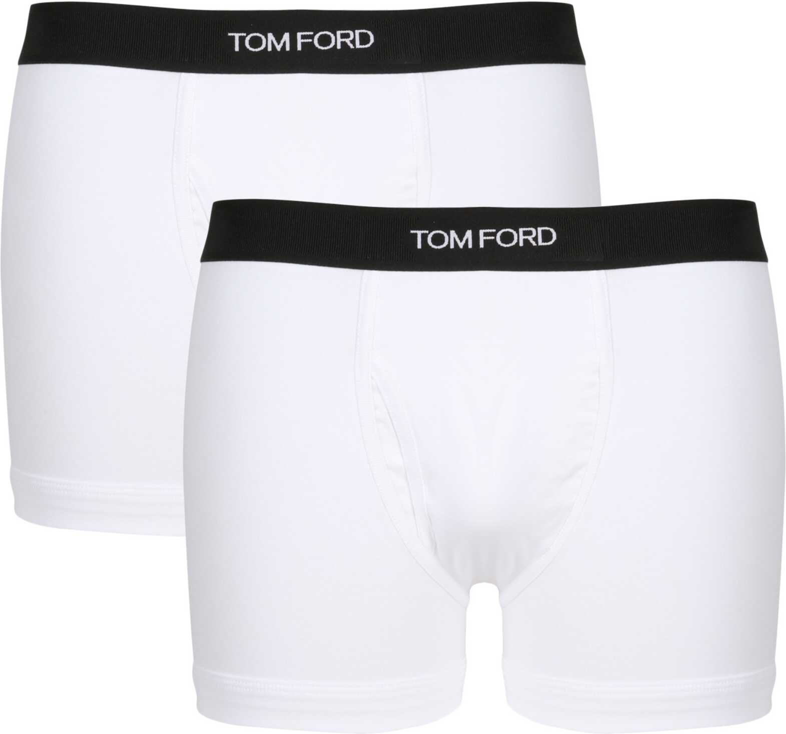 Tom Ford Pack Of Two Boxers WHITE