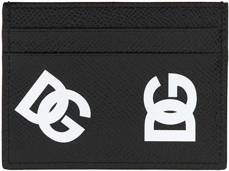 Portofele Dolce & Gabbana Leather Card Holder BLACK Barbati (BM 9954305) 3