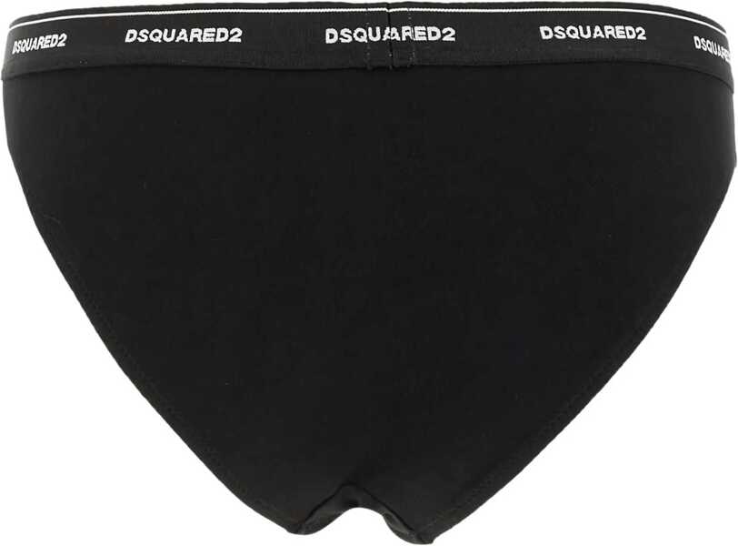 Lenjerie intima DSQUARED2 Underwear With Logo Band BLACK Femei (BM 9954791) 2