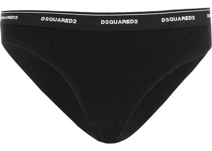 Lenjerie intima DSQUARED2 Underwear With Logo Band BLACK Femei (BM 9954791) 1