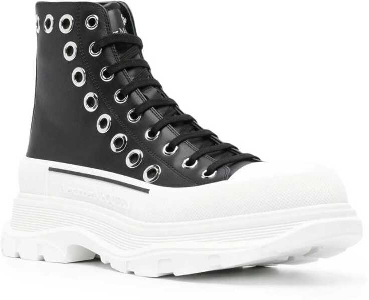 Sneakers Alexander McQueen Joey Sneaker With Eyelets BLACK Barbati (BM 9954809) 2